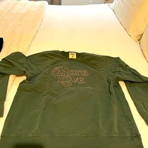 Back When by Anthropologie “More Love” Sweatshirt